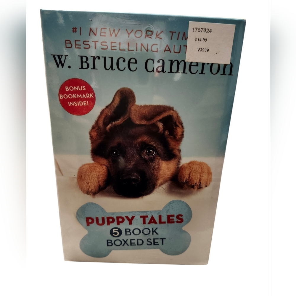 🆕️ 5 Book Boxed Set Puppy Tales by W. Bruce Cameron NEW!